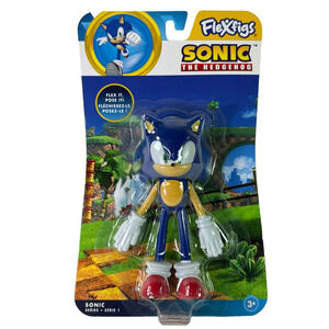 Sonic The Hedgehog FlexFigs Sonic 5-Inch Bendable Figure TCG Toys 55220 SEGA